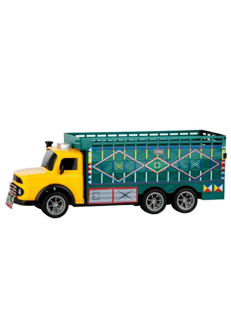 Toy Box Die Cast Mini Pull Back Truck for kids -1pc  - Image 2