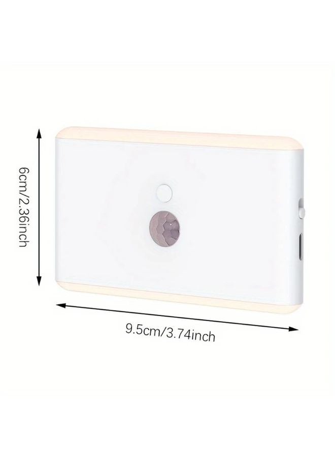 Chic Crossway F19 مصباح ليلي استشعار الحركة LED متغير اللون يعمل بالبطارية والUSB - Image 3