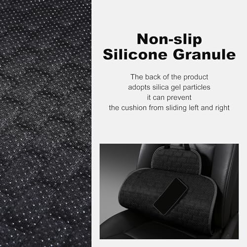 VarCozy Linen Car Seat Covers, Breathable Front Pair Seat Covers for Cars with Non-Slip Protector for All Seasons, Universal Front Seat Covers for Cars, SUVs, Trucks - Image 2