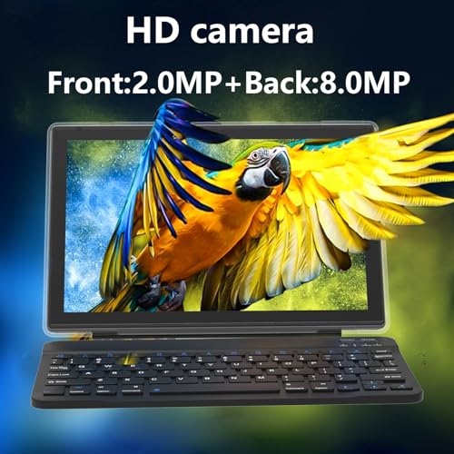 ZZB Tablet 2 in 1 Tablets 10 inch Android 15 Tablet Set with Keyboard Case Mouse Stylus 8GB+32GB/1TB expansion Tablets 10.1" Touch Screen Tab 6000 mAh battery 2MP+8MP Dual Camera WiFi6 Bluetooth Tableta - Image 3