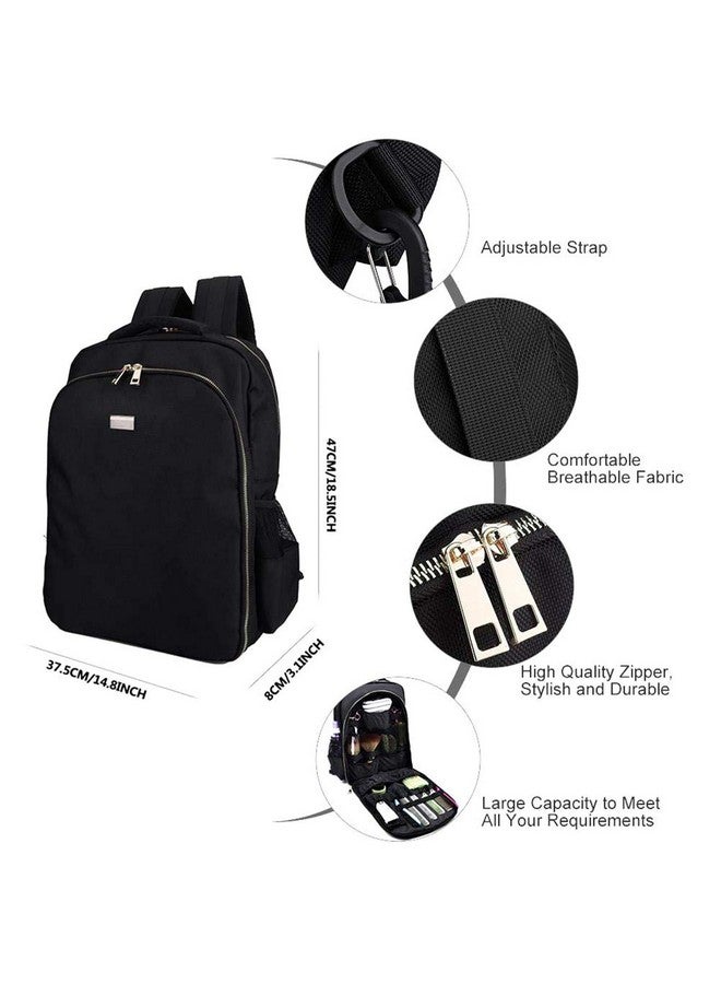 NADAENMF NADAENMF Barber Supplies Bag Organizer for Clippers and Supplies, Portable Clipper Bags and Cases for Men, Hairstylist Clipper Backpack for Barber Accessories  - Image 4