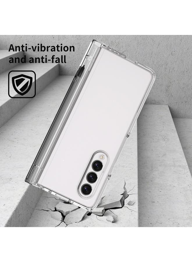 S-TOP Case For Samsung Galaxy Z Fold3 5G Macaron Hinge Phone Case with Stylus Pen Fold Edition & Protective Film - Image 4