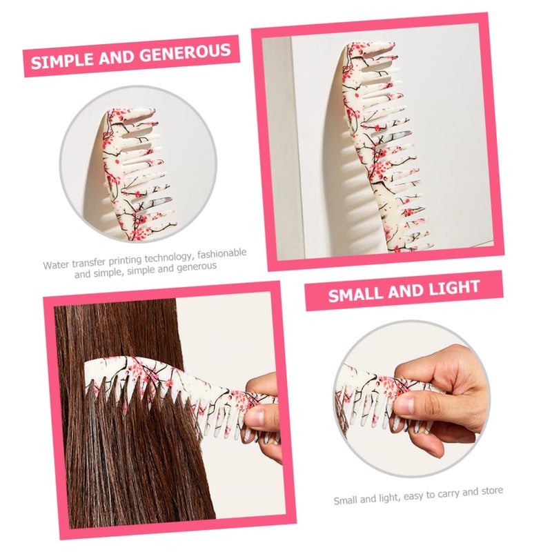 2Pcs Static Tooth Combs for Men Durable Hair Styling Brushes for Grooming Detangling for Everyday Use Parties Special Occasions Compact Portable - Image 4