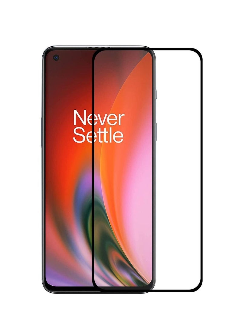 Generic - OnePlus Nord 2 5D Full Screen Protector Black Frame - Image 1