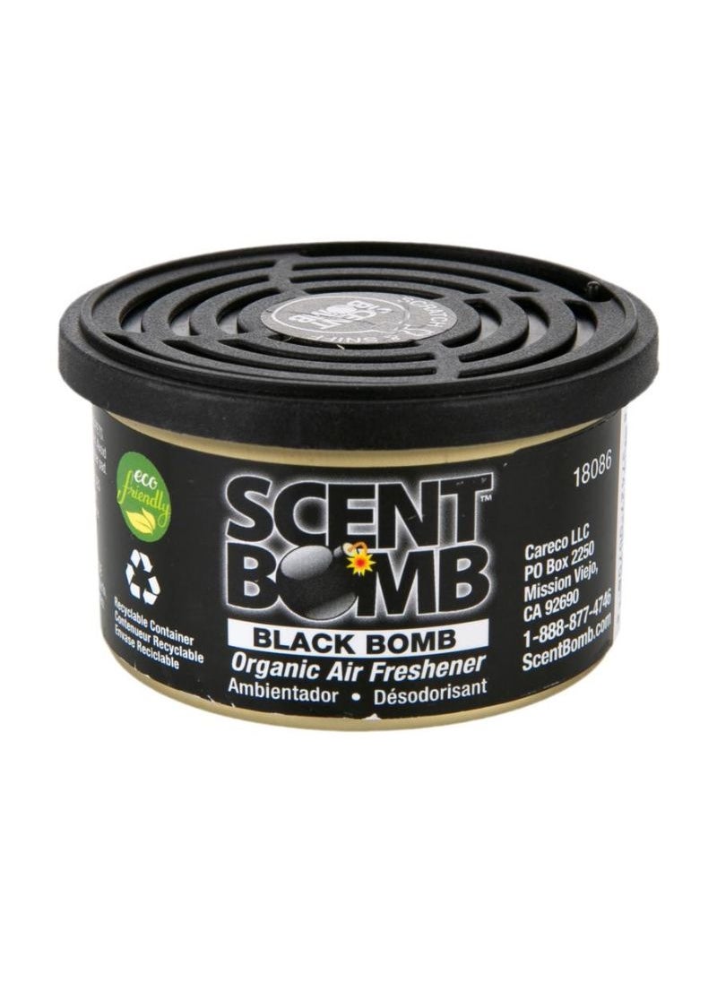SCENT BOMB Scent Bomb Organic Air Freshener Black Bomb 