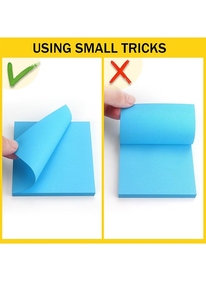 Generic Bright Colors Self-Stick Note Pads & Self-Adhesive Translucent Writable Index Tabs for Annotating Books – Multipurpose for Home, Office, School  - Image 4