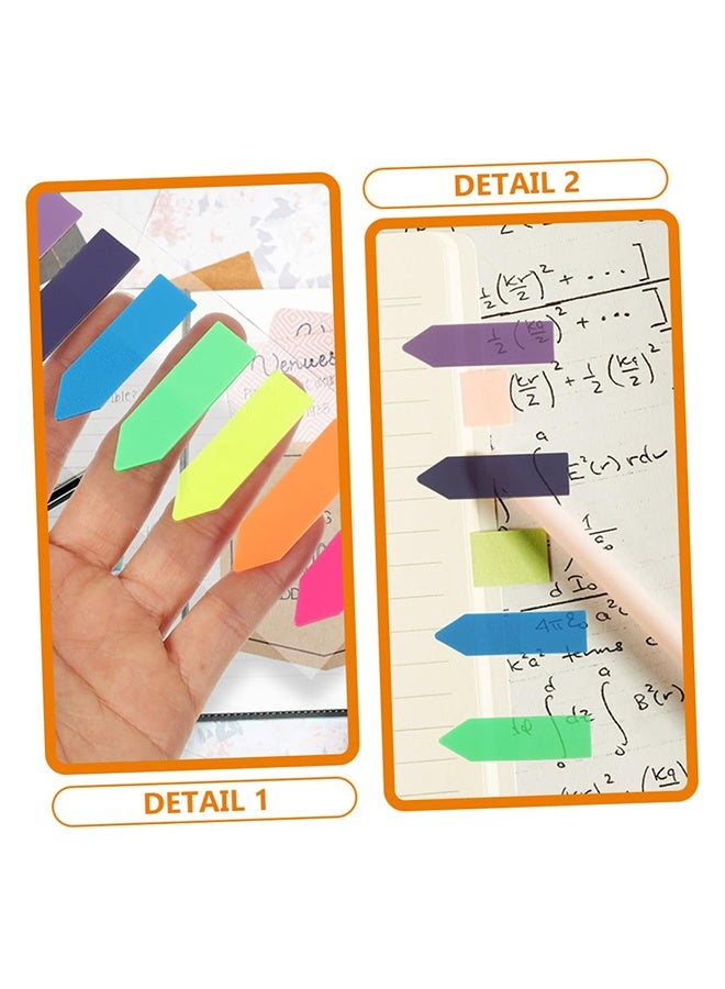 Generic Bright Colors Self-Stick Note Pads & Self-Adhesive Translucent Writable Index Tabs for Annotating Books – Multipurpose for Home, Office, School  - Image 5