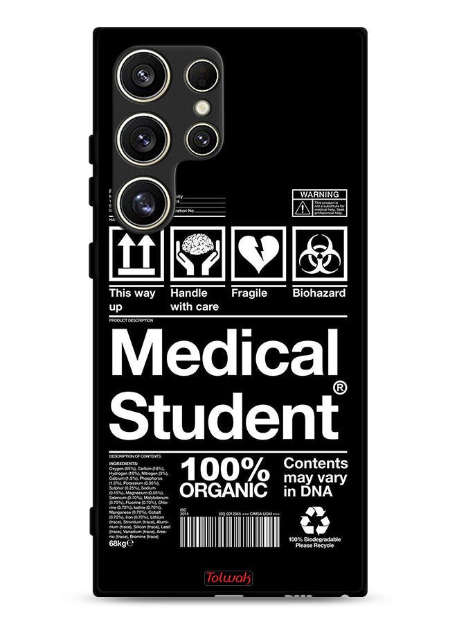 Tolwak Samsung Galaxy S24 Ultra 5G Protective Case Cover Medical Student Sticker - Image 1