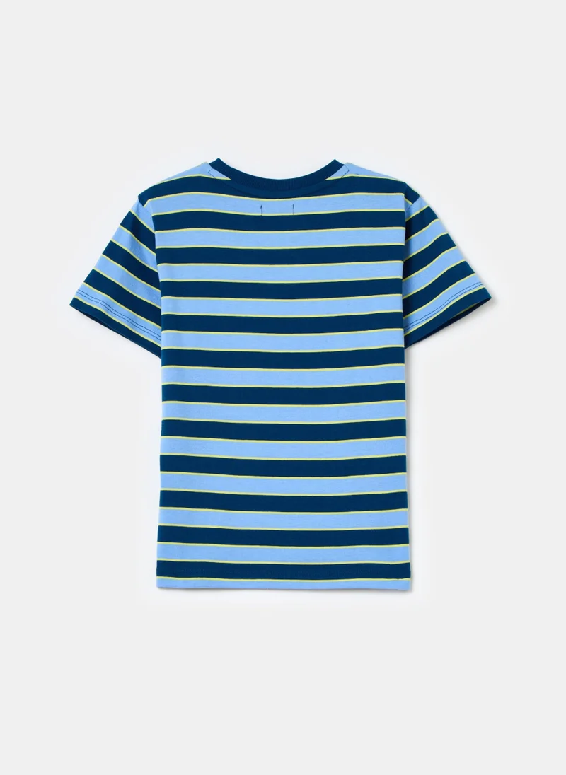 Ovs Ovs T-Shirt S/ Poseidon Blue/
