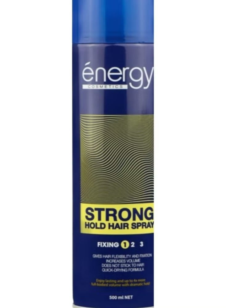 إنرجي سبراي شعر تثبيت قوي جدًا 500 مل