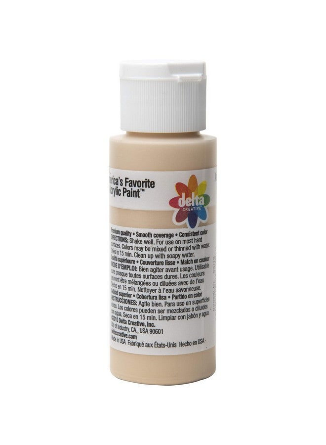 Delta Creative 02085 Ceramcoat Acrylic Paint In Assorted Colors 2 Oz Natural Beige - Image 2