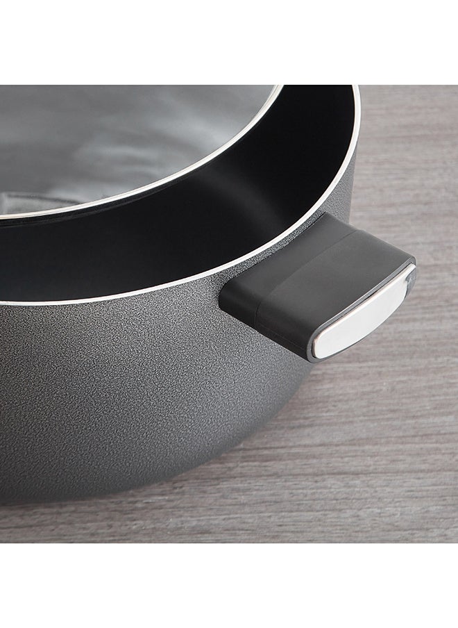 Home Box Lisbon Non-Stick Stock Pot with Glass Lid 32x15x36 cm  - Image 4
