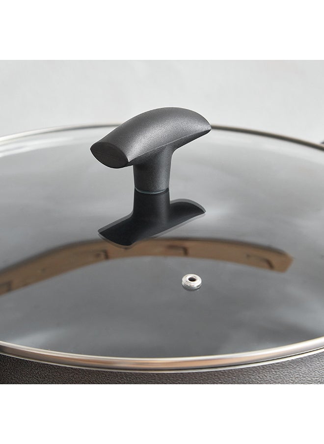 Home Box Lisbon Non-Stick Stock Pot with Glass Lid 32x15x36 cm  - Image 3