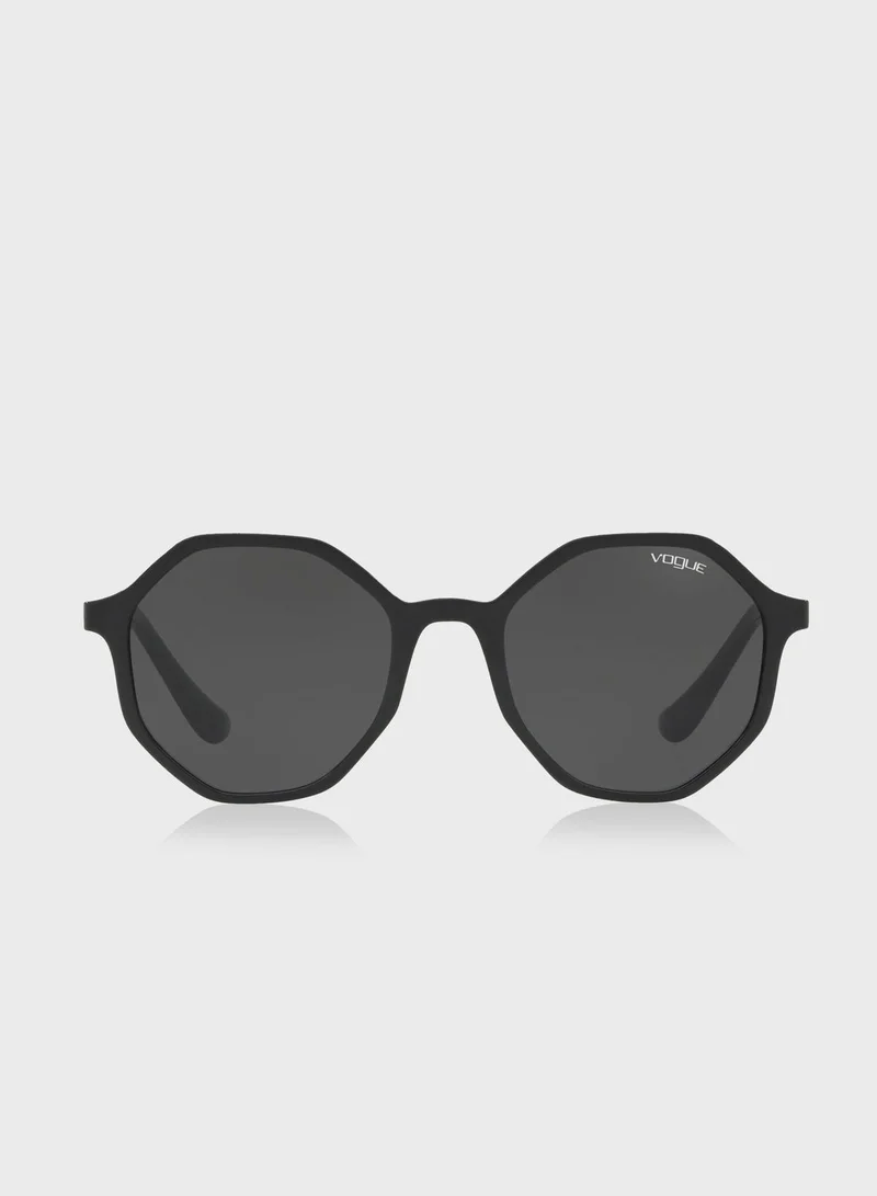 Vogue Eyewear 0VO5222S Hexagonal Sunglasses