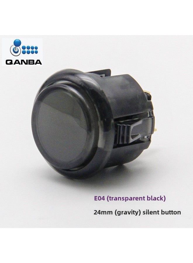 Qanba Gravity Ks Rapid Silent Street Fighter Arcade Button 30/24mm Mechanical Axis Quick Fire Digital Computer Game Joystick-Product Color:E04   24mm  - Image 1