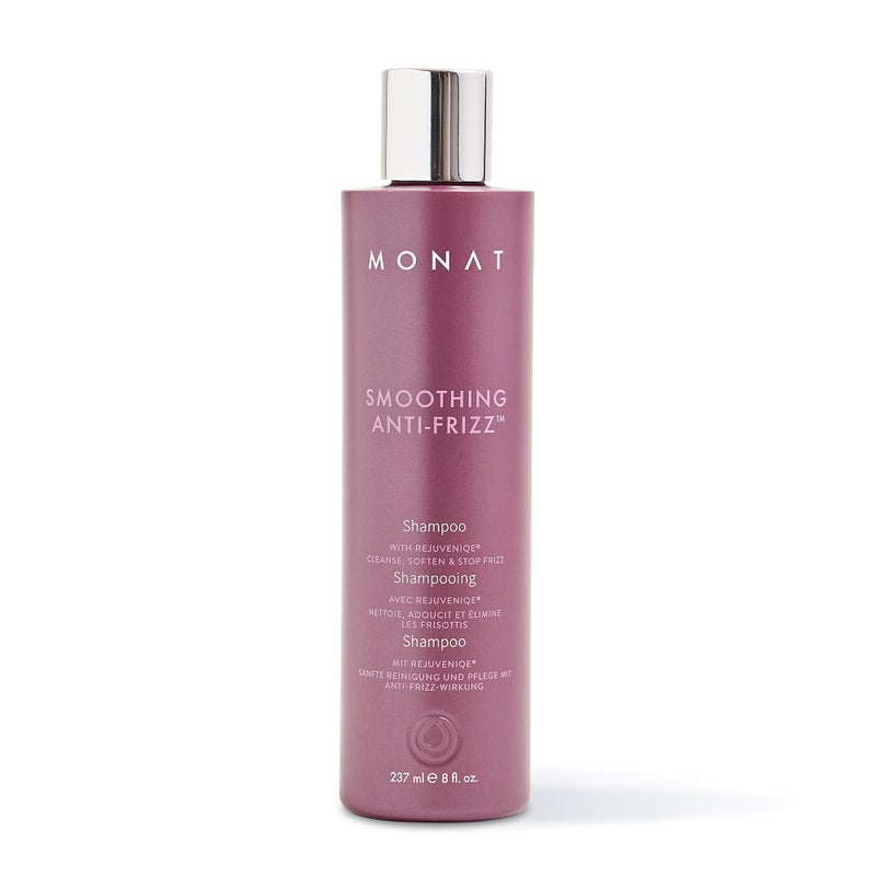 MONAT Smoothing Anti-Frizzâ„¢ Shampoo - Humidity Protection, Frizz Control with REJUVENIQEÂ® & Tropical Butters, Velvety Fragrance, 237 ml (8 fl. oz.) - Image 1