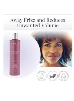 monat MONAT Smoothing Anti-Frizz™ Shampoo - Humidity Protection, Frizz Control with REJUVENIQE® & Tropical Butters, Velvety Fragrance, 237 ml (8 fl. oz.)  - Image 4