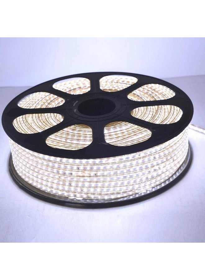 EYUVAA LABEL Outdoor Indoor 40 Meter 4800 LED Rope Light for Home Decoration, Waterproof Premium LED Strip Light, Flat Rope Light for Ceiling, Diwali Decoration Lights (White) - Image 1