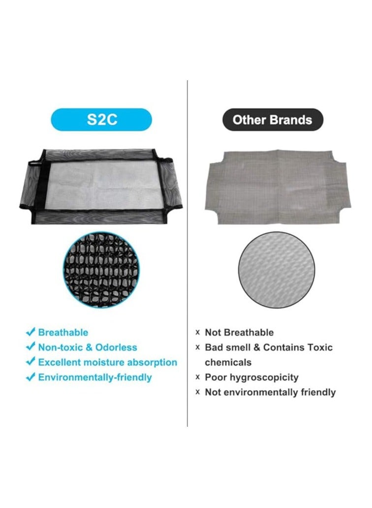 S2C Cat Window Bed, Perch Window Seat Suction Cups Space-Saving Cat Hammock Pet Resting Seat Safety Cat Shelves - Offering 360-degree Sunbathing for Cats up to 22 kgs (WITHOUT CUSHION) - Image 2