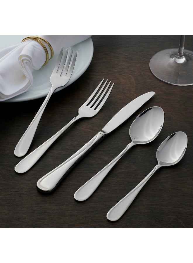ONEIDA Oneida 2865045AL20 Flight 45 Piece Everyday Flatware Set, Service For 8  - Image 5
