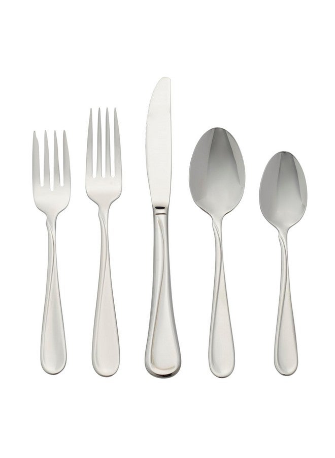 ONEIDA Oneida 2865045AL20 Flight 45 Piece Everyday Flatware Set, Service For 8  - Image 1