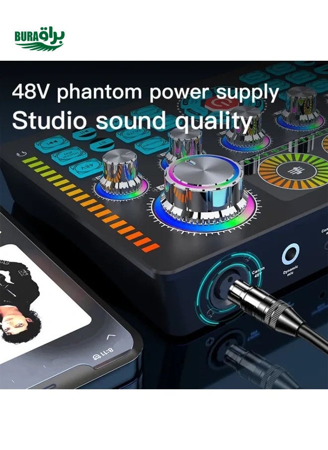 Q7 Live Streaming Sound Card Audio Mixer for Recording Live - pzsku/Z2530F1E9C705F808E571Z/45/_/1733204125/f195d5a0-7b28-4e9e-9072-df4438709589