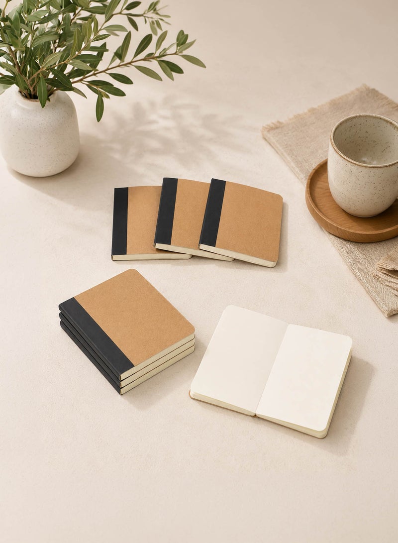 Midi Kraft Paper Splicing Notebook Set of 3 - Image 2