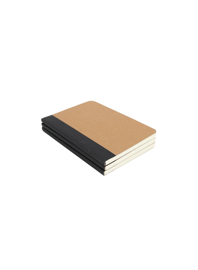 Midi Kraft Paper Splicing Notebook Set of 3 - Image 4