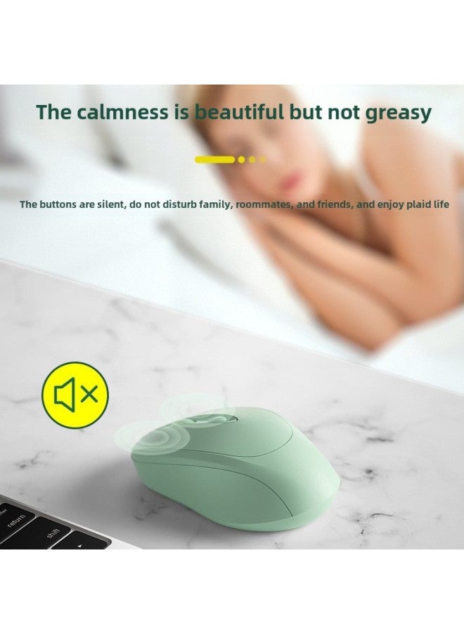 YUSHEDA Wireless Mouse For Girls Office Quiet Silent Charging For Asus HP Lenovo Dell Computer-Specifications: Dual Mode + Charging Battery Life 100 Days  - Image 2
