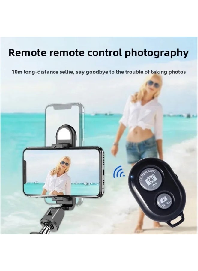 Stock Smart Bluetooth Selfie Device Android/IOS System Remote Photography Control Selfie Device From Manufacturer-Color:Black + PE Bag + Manual - Image 2