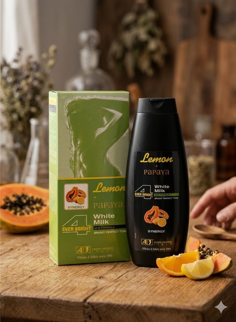 Lemon-Papaya White Milk 400 ML