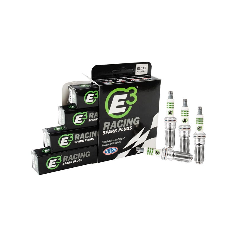 E3 Spark Plugs E3.112 Premium Racing Spark Plug with Patented DiamondFIRE Technology, 14mm Thread, 1â€ Reach, 5/8â€ Hex, Taper Seat, Pack of 1 - Image 3