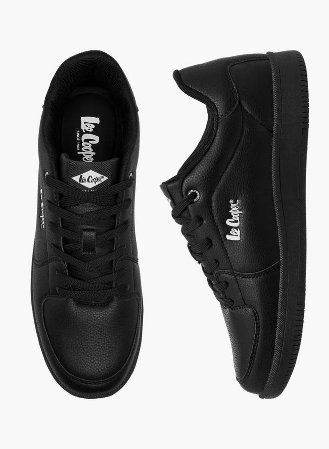 Lee Cooper Men's Panelled Lace-Up Sneakers