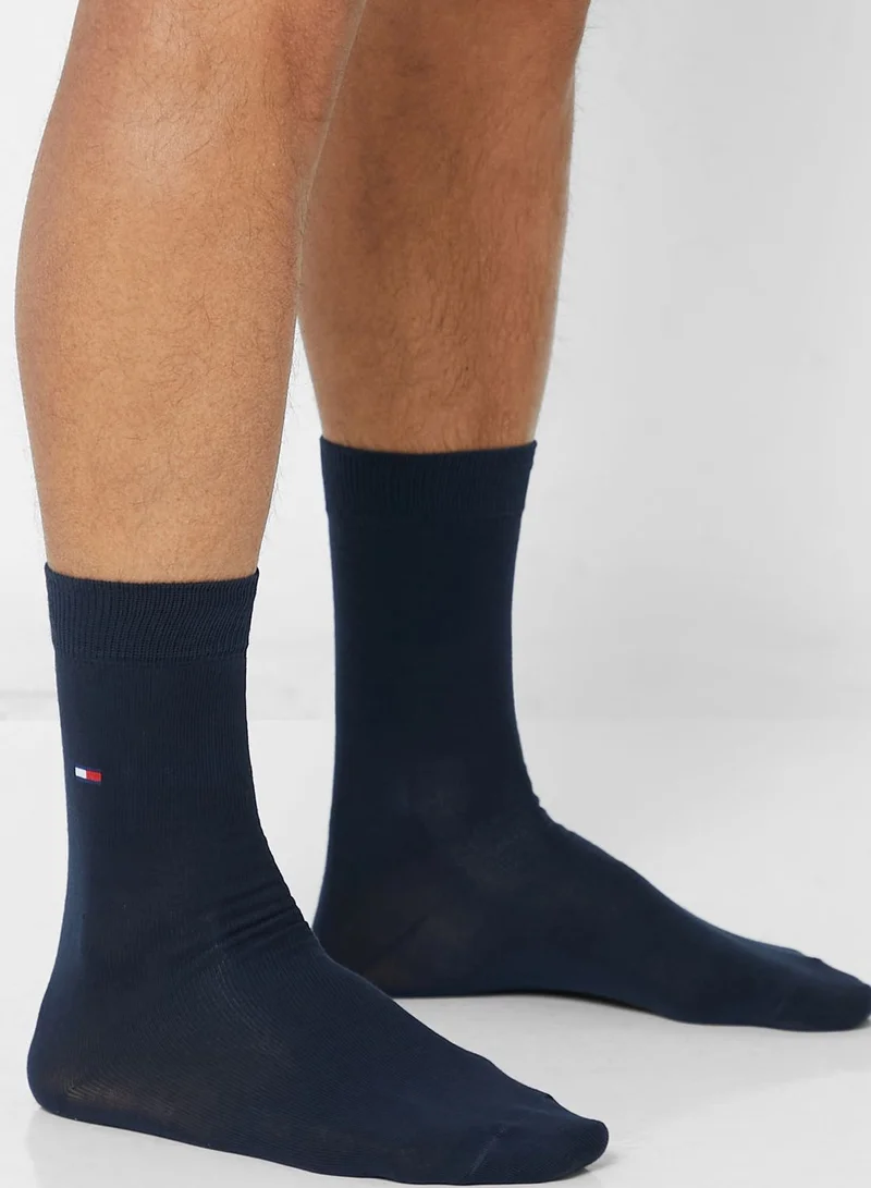 TOMMY HILFIGER Logo T-Shirt & Trunks With Socks