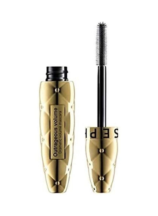 ماسكارا سيفورا كولكشن Outrageous Volume Black | ماسكارا سوداء مكثفة لتكثيف وتطويل الرموش