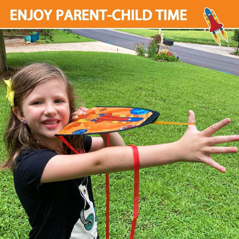 ويرنساي 3 PCS Mini Slingshot Kites - Thumb exper kite beach toys gift for bevel ageen عمود من 4 إلى 18 عامًا ، من السهل أن تطير إلى ماء غير مضاد للرياح. - Image 2