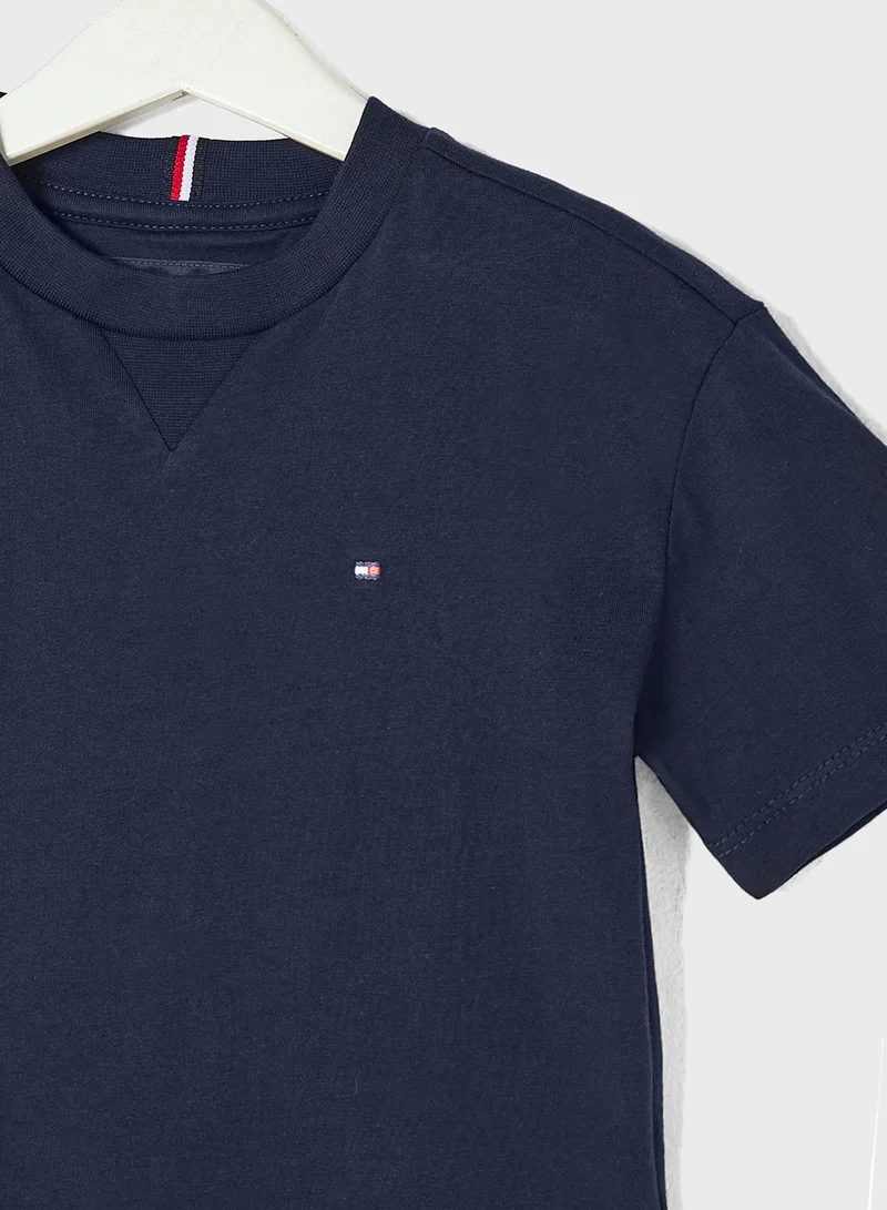 TOMMY HILFIGER Kids Essential Slim Fit T-Shirt