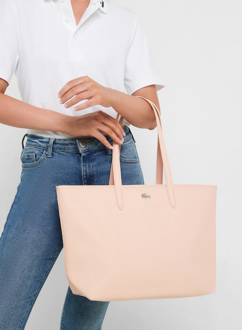 LACOSTE Essentials Top Handle Zip Over Tote