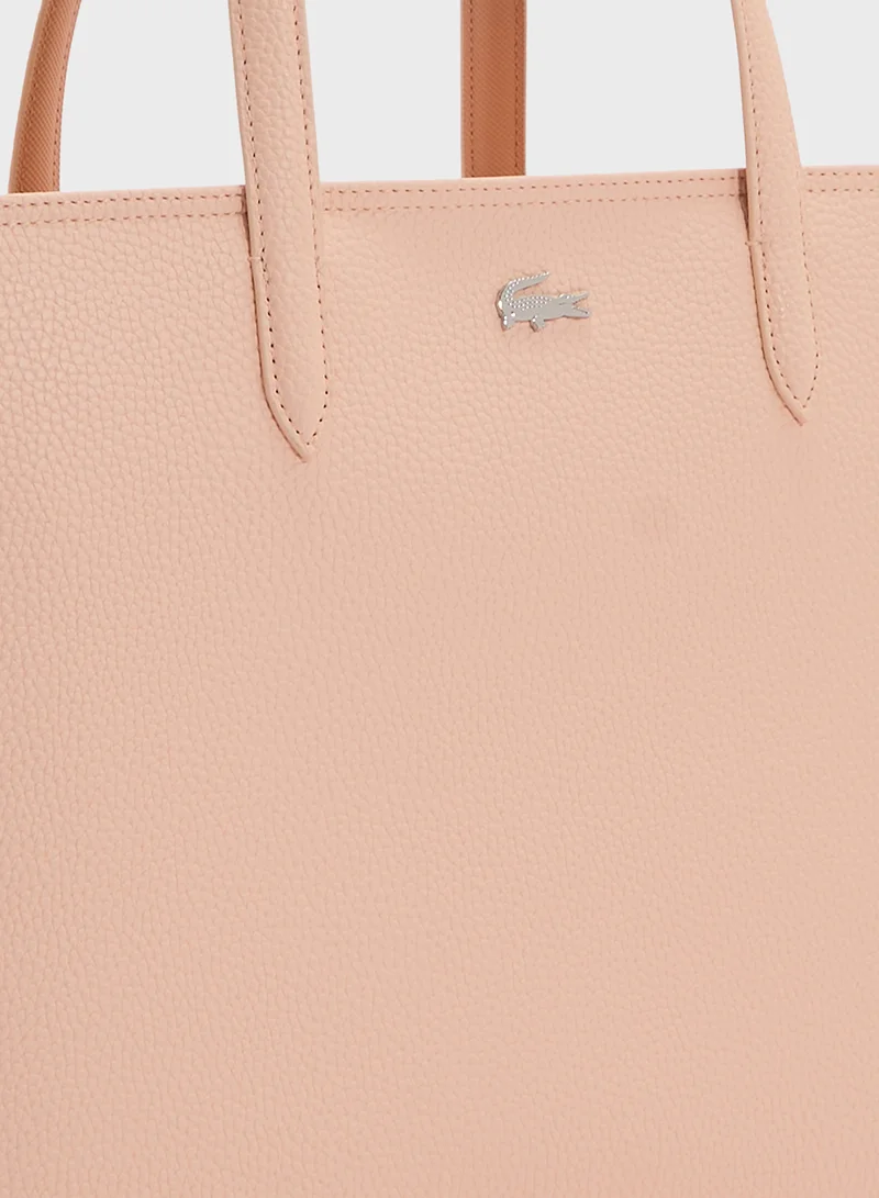 LACOSTE Essentials Top Handle Zip Over Tote