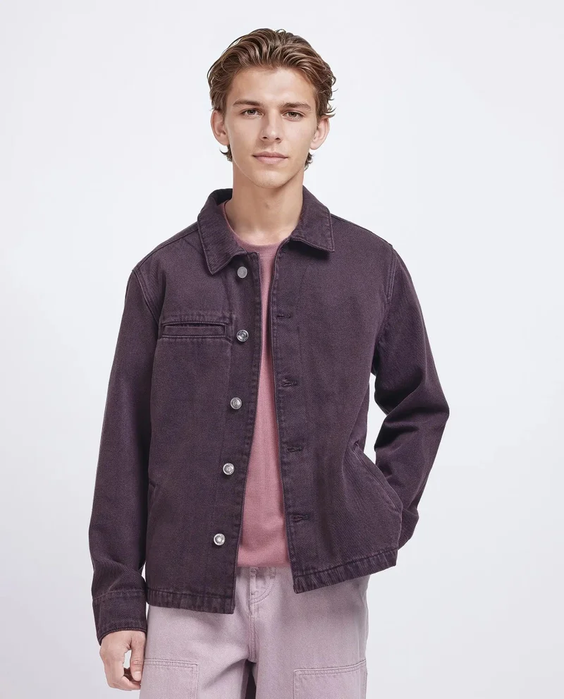 Rare Rabbit Men's Regular Fit Plain Jacket