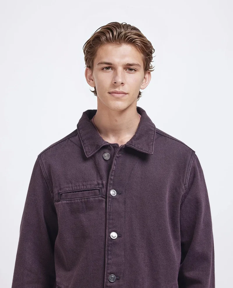 Rare Rabbit Men's Regular Fit Plain Jacket