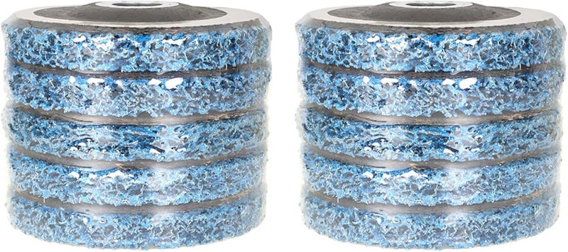 findmall 10 Pack 4-1/2 x 7/8 Quick Change Easy Strip & Clean Discs Fit for Paint Rust - Image 4