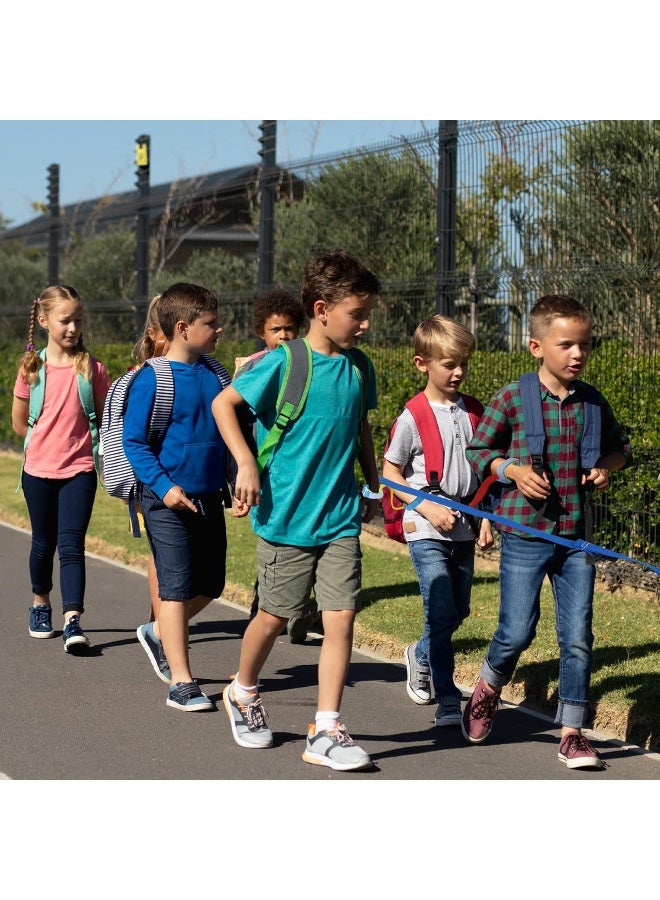 Haktoys Children Safety Walking Rope with 12 Handles for Kids - Image 4