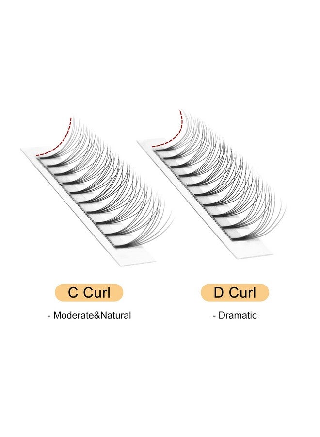 QUEWEL Volume Lash Extensions 6D 0.07Mm C Curl 13Mm Short Stem Premade Fans Soft;Optinal 3D;4D;5D;6D;7D;8D 0.07;0.10Mm C;D 820Mm Mix916Mm 1215Mm 815Mm;(6D 0.07C 13Mm) - Image 3