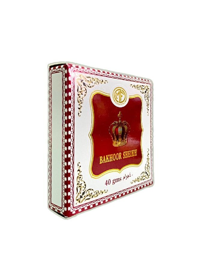 MFCREATIONS - Bakhoor Sheikh 40gm - 12pcs pack - Image 1