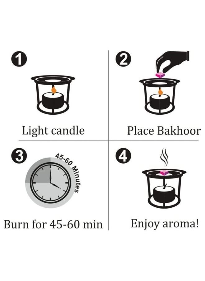 MFCREATIONS - Bakhoor Sheikh 40gm - 12pcs pack - Image 1