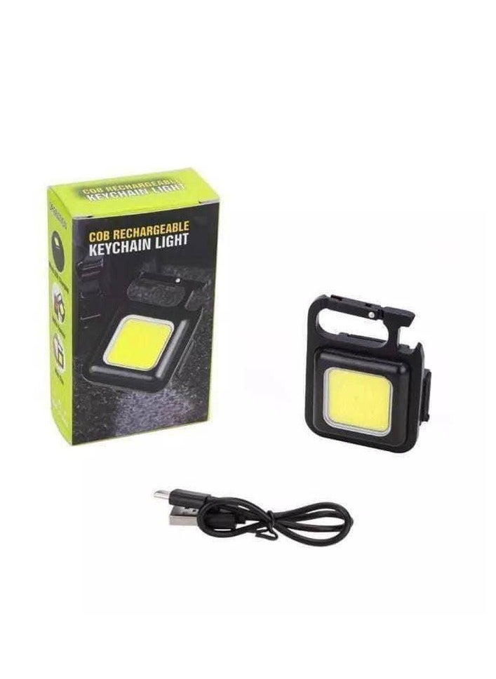 Generic LED flashlight 800 lumens medallion magnet and opener waterproof long-lasting battery with USB charger  - Image 1