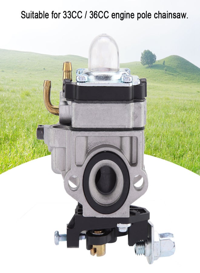 Carburetor Carb for 33CC 36CC Engine Pole Chainsaw Hedge Trimmer Replacement - Image 4