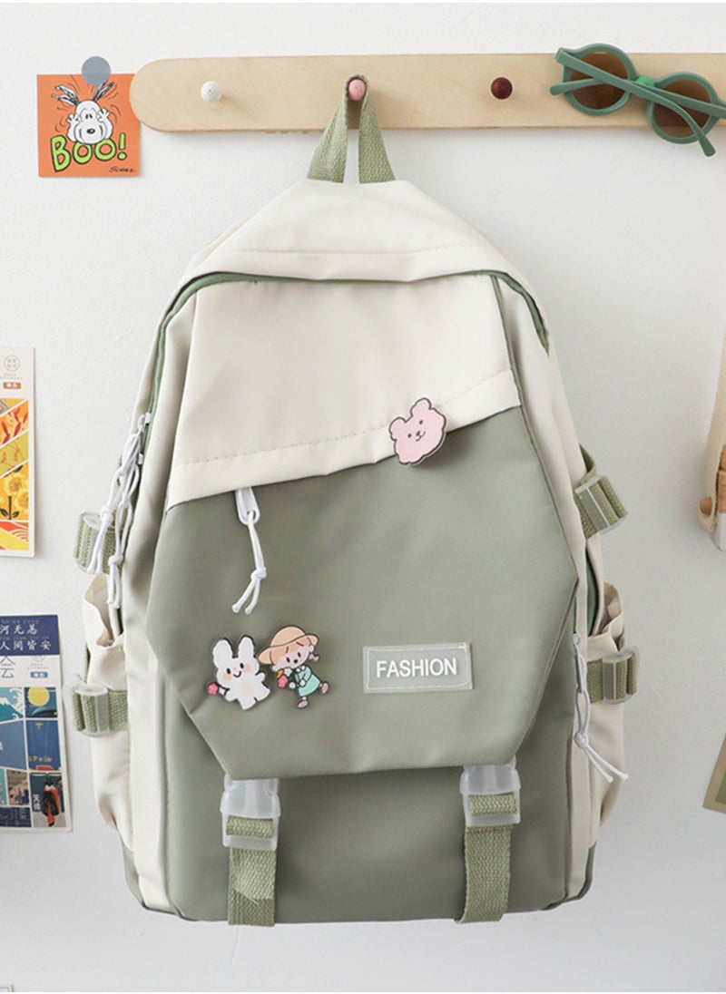 Sharpdo - Lightweight School Bag College Laptop Backpack for Men Women Travel bag High School Middle Bookbag for Boy Girls - Image 1