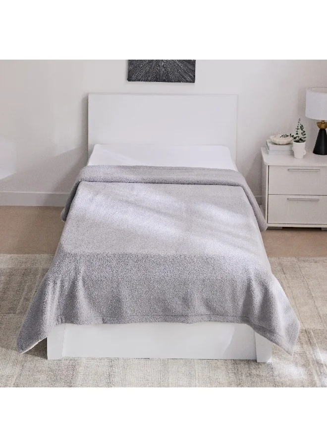 Home Box Logan Teddy Double Layer Queen Blanket 200 x 220 cm